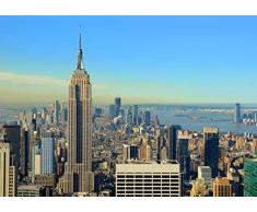 AG Design FTS 1309 New York, Papier Fototapete - 360x254 cm - 4 teile, Papier, multicolor, 0,1 x 360 x 254 cm
