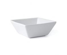 Holst Porzellan YK 1150 Quaderschale 14 cm YoYo, weiß, 14 x 14 x 6 cm