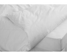 Belledorm Bettdeckenbezug für Doppelbett 50/50 Polyester/Baumwolle mit Fadendichte 200 weiß