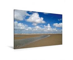 Premium Textil-Leinwand 120 x 80 cm Quer-Format Maritime Nordseeimpressionen | Wandbild, HD-Bild auf Keilrahmen, Fertigbild auf hochwertigem Vlies, Leinwanddruck von Susanne Herppich (CALVENDO Natur);CALVENDO Natur