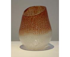 TAmora Craftsman Glasvase, mundgeblasen, dekorativ, Mehrfarbig, 27,9 cm