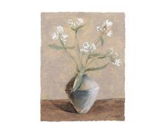 Eurographics AF1003 Antonio Feralli, White Phlox 40 x 50 cm, Hochwertiger Kunstdruck