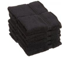 Superior Handtuch, ägyptische Baumwolle, 10-teilig Modern 10 Piece schwarz