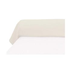 Soleil docre Bezug für Nackenrolle 45x135 cm Baumwolle 57 Fäden Ecru