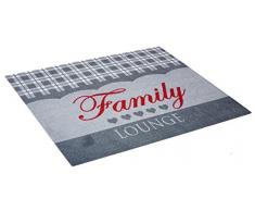 ASTRA Action Design Family Lounge Fußmatte, Polyamid, Mehrfarbig, 50 x 75 x 0,5 cm