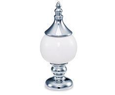 Deco Flair Keramik und Chrom Candy Auflaufform, groß