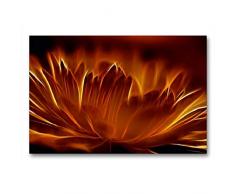 Premium Textil-Leinwand 90 x 60 cm Quer-Format Floral Abstrakt 2017 | Wandbild, HD-Bild auf Keilrahmen, Fertigbild auf hochwertigem Vlies, Leinwanddruck von Cathrin Kaden