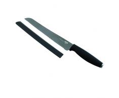 KUHN RIKON 26584 COLORI Titanium graphit Brotmesser Küchenmesser, Kunststoff