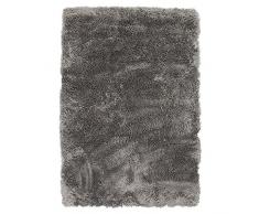 Thedecofactory Teppich Extra Weich, Polyester, Taupe, 90 x 60 x 2 cm