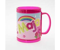 H&H 03873010051 Kinderbecher - Namensbecher, Kunststoff, Mehrfarbig