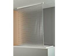 ECO-DuR 4024879006792 Kassetten Duschrollo 134 cm silber - Shower lemon