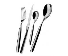 Bugatti in-075s65mb Vidal Besteckgarnitur, 49-teilig Tafelservice, Stahl 50Â x 34Â x 10Â cm