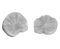 silikomart 71.901.86.0096 Backform für Teig modellierbar SLK901, Blattform, Silikon, Transparent