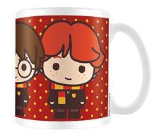 Harry Potter Kaffeebecher Kawaii Harry Ron Hermione weiß