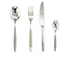 Mepra SPA 101622024 Besteckgarnitur, Design Acqua, 24-teilig