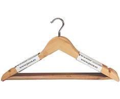 Jocca 9990C Kleiderbügel aus Holz, Mehrfarbig, Einheitsgröße