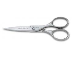 3 Claveles 28084 Professionelle Küchenschere aus Edelstahl, Linie Cook für Fleisch Fisch Huhn Jagd Pizza Draht Mikroverzahnte Küche 20 cm 8 Zoll