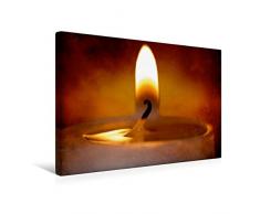 Premium Textil-Leinwand 45 x 30 cm Quer-Format Herziger Kerzenschein | Wandbild, HD-Bild auf Keilrahmen, Fertigbild auf hochwertigem Vlies, Leinwanddruck von Heike Hultsch: Romantik (CALVENDO Wissen);CALVENDO Wissen