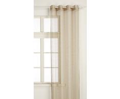 Mendola Home Textiles Ösenschal, Beige, 140 x 245 cm