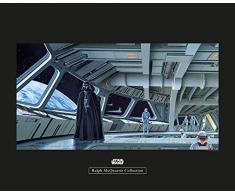 Komar Wandbild Star Wars Classic RMQ Vader Commando Deck | Kinderzimmer, Jugendzimmer, Dekoration, Kunstdruck | ohne Rahmen | WB160-50x40 | Größe: 50 x 40 cm (Breite x Höhe)