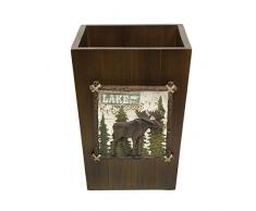 Bacova Guild 49273 Vintage Outdoors Badetuch Papierkorb