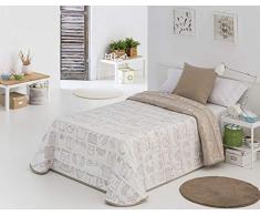 VIALMAN Viper Tagesdecke Bouti, leicht, Beige, 105 x 190 cm