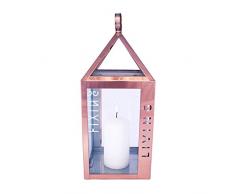 pajoma Laterne Living, rosegold, Gr. S, H 34 cm