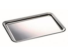 MEPRA Palace Tablett, rechteckig 45 x 31 cm, silberfarben