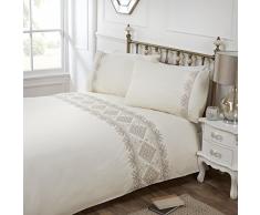 Rapport Kanza Bettbezug-Set, cremefarben, Einzelbett