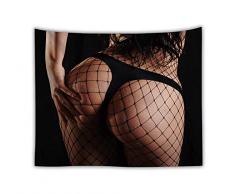 Whim-Wham Wandteppich, sexy Gesäß, für Schlafzimmer, Küche, Bar, Hotel 59x51/150x130cm T056-1