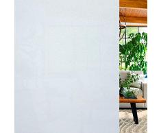 NioeHome Fensterfolien, kein Kleber, statische Dekoration, Sichtschutz, Milchglasfolie für Glas 17.7x78.7 Inch