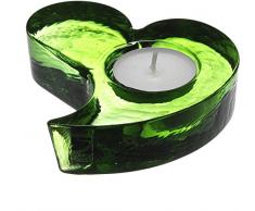 SeaGlassware Dark Teelichthalter, grün, 0,1 x 0,1 x 0,1 cm