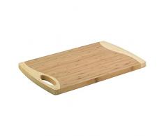 Richardson Sheffield WAVE Schneidebrett, 28 x 25 x 1,9 cm, Holzbrett Küche, Cutting Board, Brettchen, Küchenutensilien Holz, Bambus, Beige