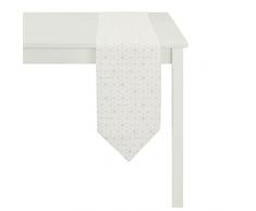 APELT Tischband, Polyester, Creme/Gold, 24 x 175 x 0.2 cm