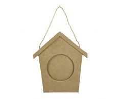 Decopatch CD007O (Rahmen Vogelhaus aus Pappmaché zu verzieren, 10 x 130x 150 mm)