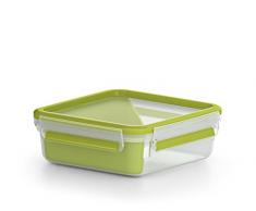 Tefal - MASTERSEAL Micro - Aufbewahrungsbox, Kunststoff, grün, 0.85L