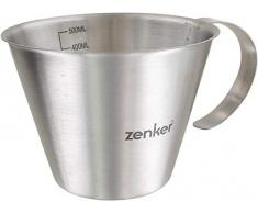 Zenker 44992 Krug mit Skala, 500 ml, Edelstahl