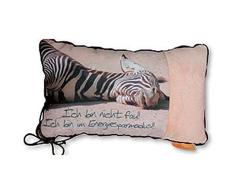 Xtreme Nackenkissen aus Plüsch, Polyester, Beige, 30 x 15 x 6 cm