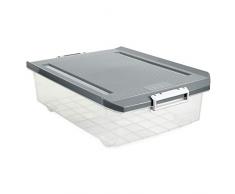 TATAY 1151222 - Mehrzweck-Aufbewahrungsbox zur Aufbewahrung unter dem Bett, 32 l
