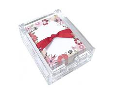 Kaylyn Acryl Schreibtisch Note Set, Memo Blatt und Acryl Halter, 150 Note Papiere, 3,25 x 4,25 Notes, Schreibwaren, Schreibtisch Zubehör, Mother s Day Geschenk, Einzigartiges Geschenk, Lehrer oder Hostess