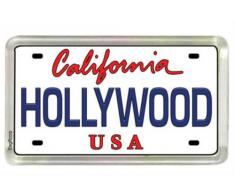 Hollywood California License Plate Kleiner Kühlschrank Acryl Collectors Souvenir ...