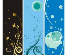 Indigos 4051719735314 Wandtattoo MF193 Tribal Ranke Pflanze Blume 80 x 71 cm