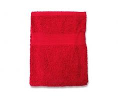 Soleil docre Badetuch Uni rot 450 g/m2