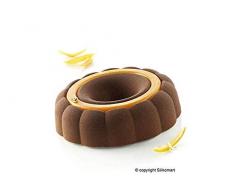 silikomart Silikonform, Silikon, Grau, Durchmesser: 220-70mm Höhe: 60mm Volumen: 1500ml