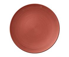 Villeroy & Boch Manufacture Glow Gourmetteller Coupe, 32 cm, Premium Porzellan, Glow