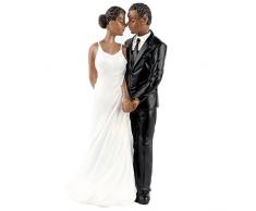 yepmax Love Hochzeit Kuchen Topper Funny Vintage Figuren Paar 7,6 x 7,6 x 15,2 cm Wedding Cake Topper#1