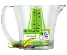 Urban Trend Messbecher und Löffel, 500 ml/2 Tassen, grün