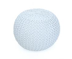 Madhus s Collection Dekorative Einzigartige Pouf, Multicolor, L