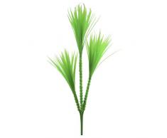Euro Palms 82708113 Kunstpflanze Yucca, Plastik, UV-grün, 10 x 7 x 90 cm
