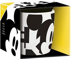 Grupo Erik Editores Tasse in Geschenkbox Mickey, Porzellan, Weiß, 9 x 9 x 9 cm